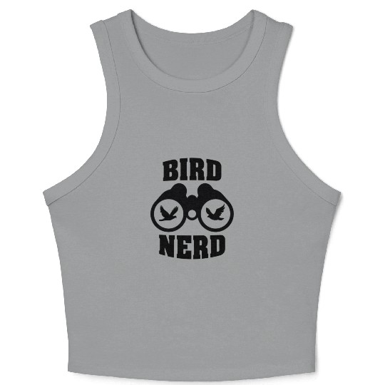 Bird Nerd Crop Tank Top