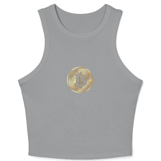 Bitcoin Lover Crop Tank Top