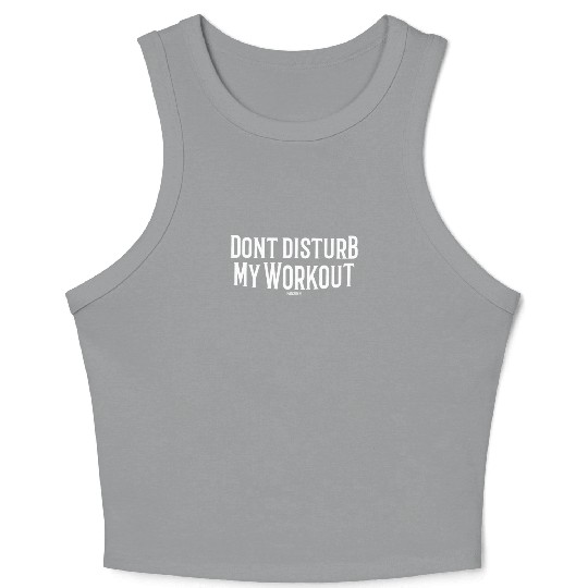 Training Gym spell Crop Tank Top