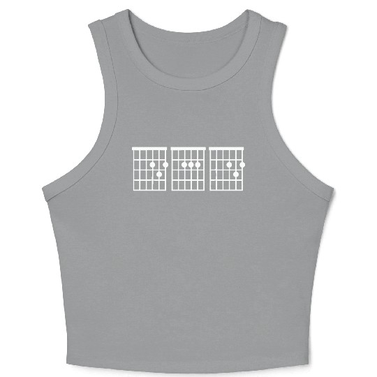 Chord Guitar Best Dad Ever Crop Tank Top For Men