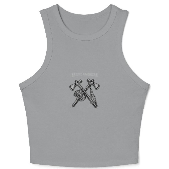 Native American Crop Tank Top