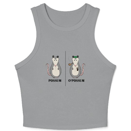 Opossum Crop Tank Top