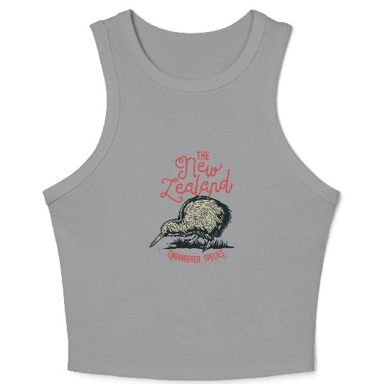 Kiwi New Zealand Crop Tank Top