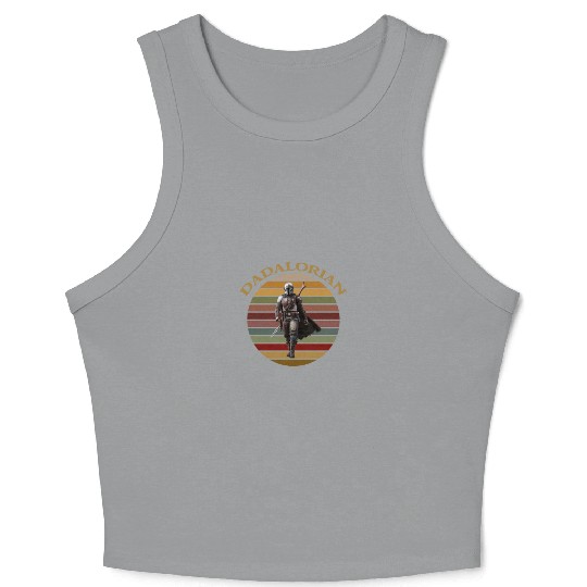 Dadalorian Crop Tank Top