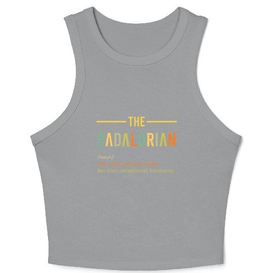 THE DADALORIAN Crop Tank Top