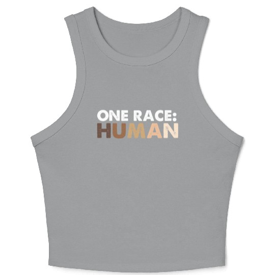 One Race Human Race Crop Tank Top