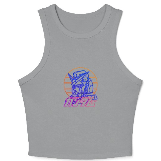 gundam rx 78 Crop Tank Top