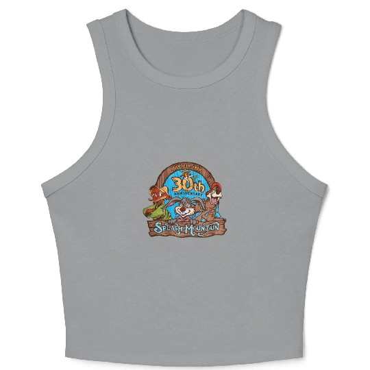 splash mountain Crop Tank Top