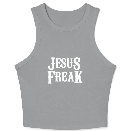 Jesus freak Crop Tank Top