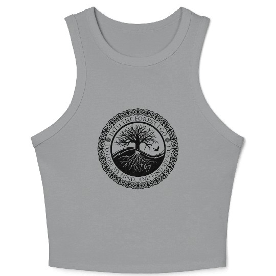Tree Of Life Crop Tank Top