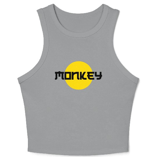 Monkey Crop Tank Top