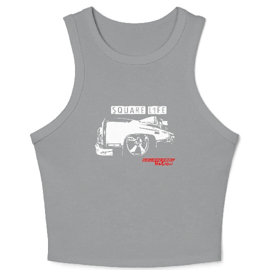 Square Body Nation Life Squarebody Crop Tank Top