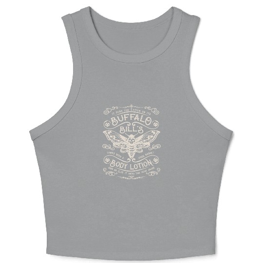 Buffalo Bill's Body Lotion Label Crop Tank Top