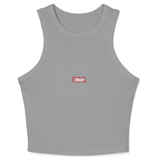 I dissent RBG Crop Tank Top