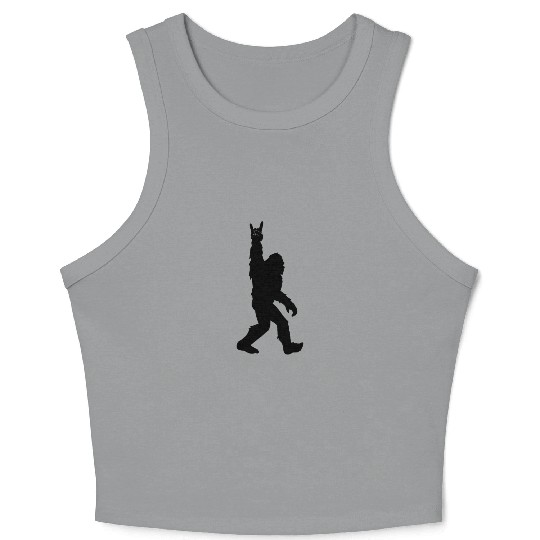 Rock and Roll Bigfoot Crop Tank Top