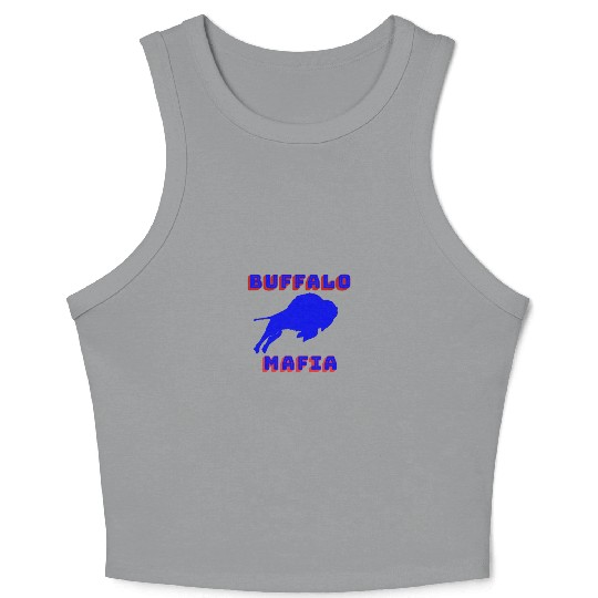 Bills Mafia Crop Tank Top Makes A Great Gift For Buffalo Spo