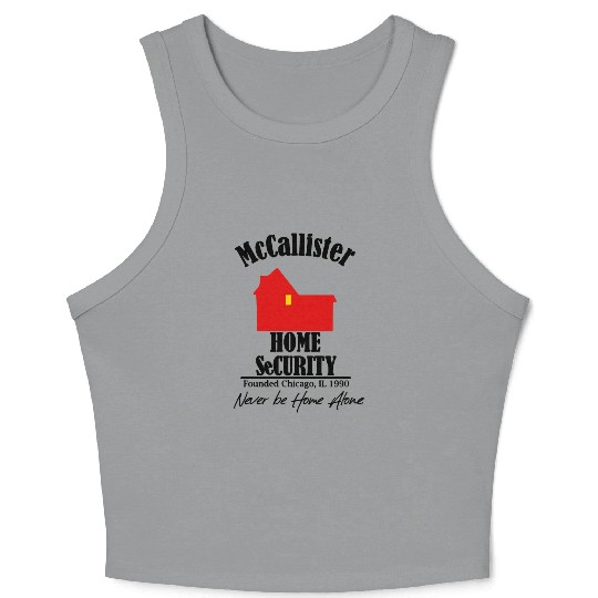 McCallister Home Security - Home Alone Gift Crop Tank Top