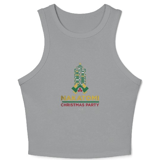 Die Hard Nakatomi Christmas Party 1988 Crop Tank Top