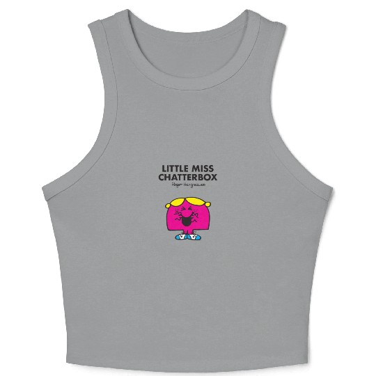 Mr Men Little Miss Chatterbox Crop Tank Top