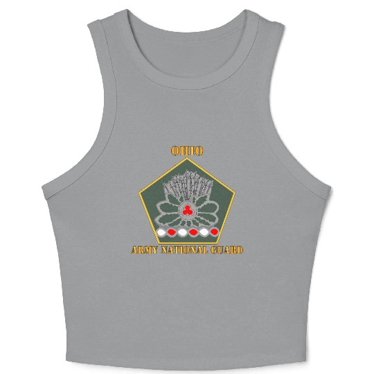 Army Ohio Army National Guard DUI Crop Tank Top