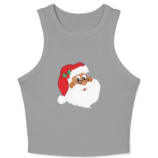 Santa Claus Crop Tank Top