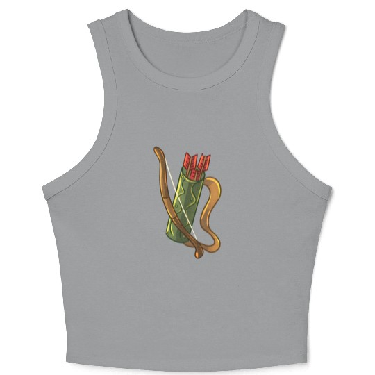 Robin Hood Arrowand Quiver Crop Tank Top