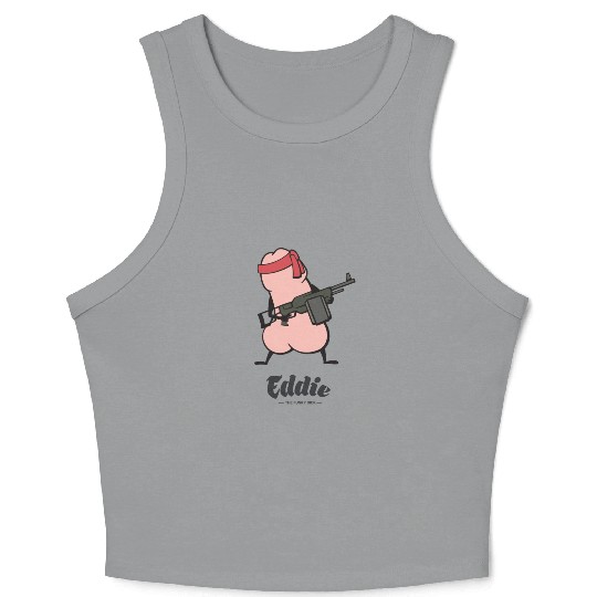 Eddie Funky Rambo Dick Crop Tank Top