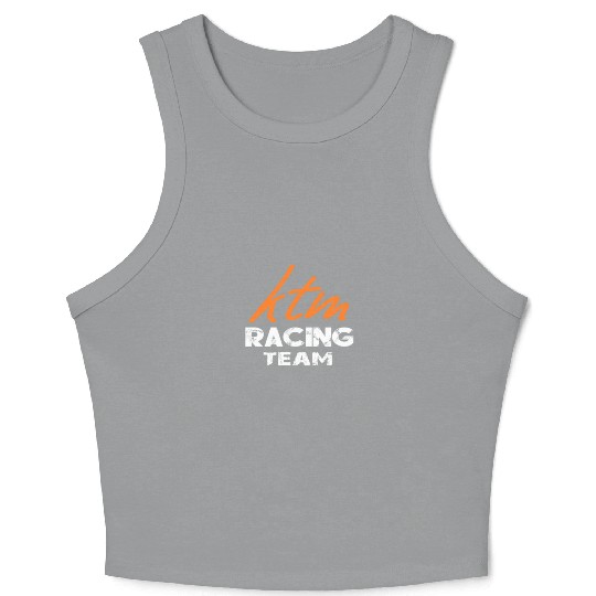 Ktm Racing Team Crop Tank Top