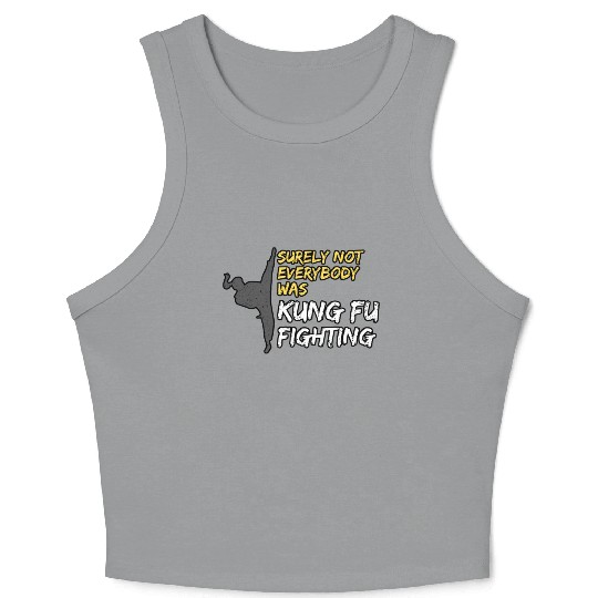 Kung Fu Fighting Crop Tank Top