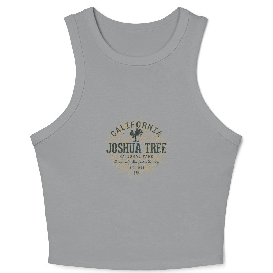 Vintage Joshua Tree National Park Gift Crop Tank Top