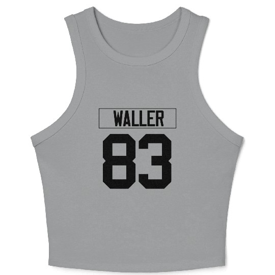 Just Waller 83 Raiders Crop Tank Top