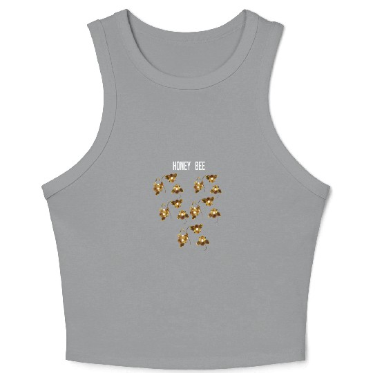 Honey bee Crop Tank Top