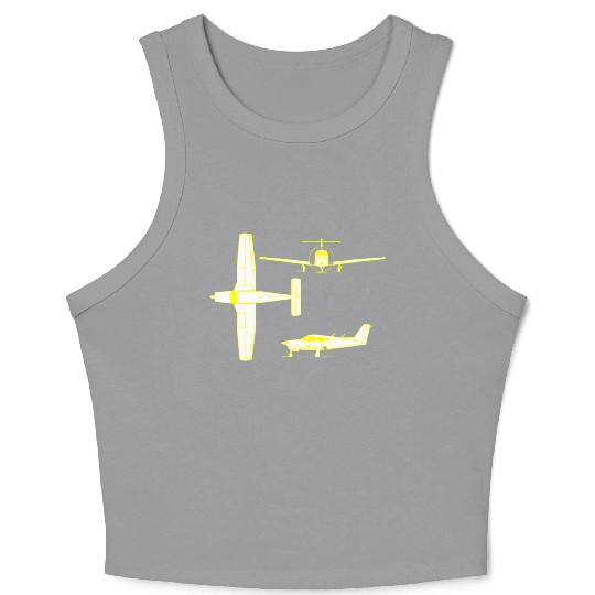 Piper PA 32 260 6 Cherokee Six Crop Tank Top