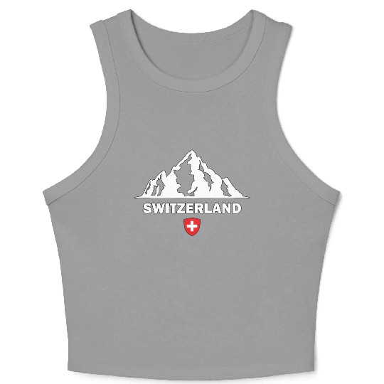 Switzerland Crop Tank Top
