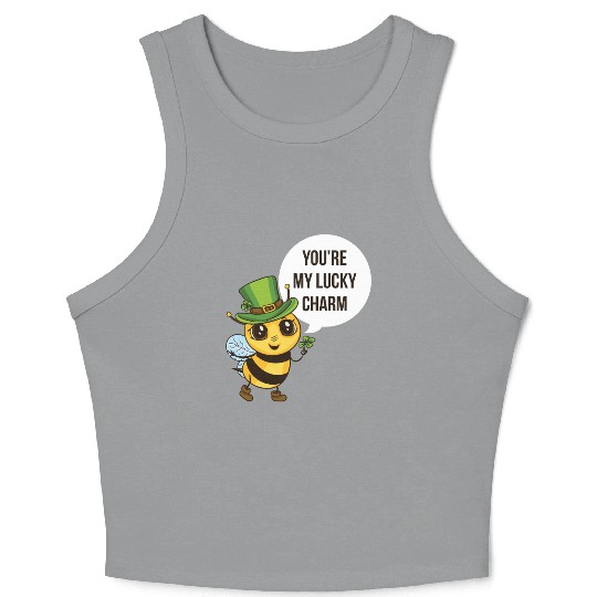 Youre My Lucky Charm Funny St. Patrick's Day Gift Crop Tank Top