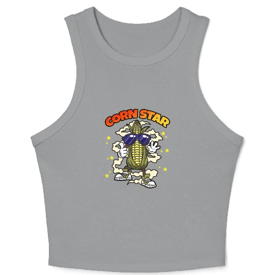 Corn Star Crop Tank Top