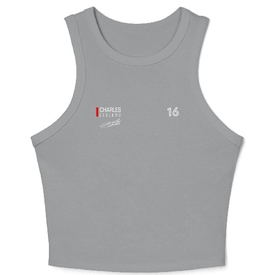 Charles Leclerc Crop Tank Top