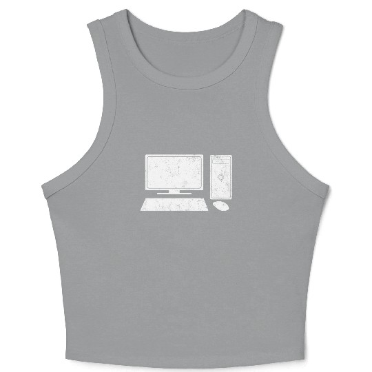 Computer Programmers Programming Computer Science Crop Tank Top