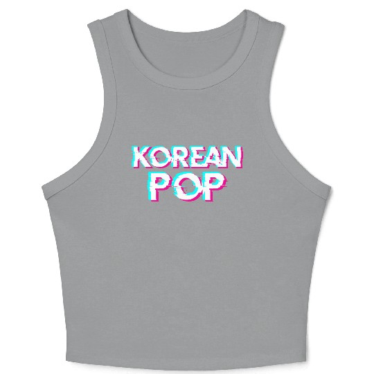 Korean Pop Merchandise K-Pop Crop Tank Top