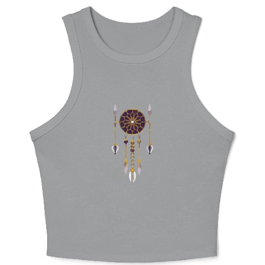 Dream catcher Crop Tank Top