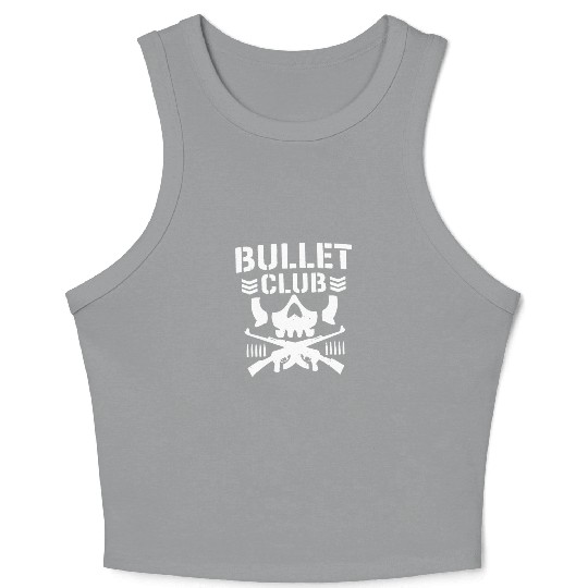 bullet club Crop Tank Top