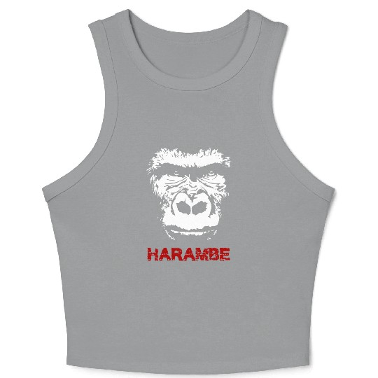 Harambe Crop Tank Top