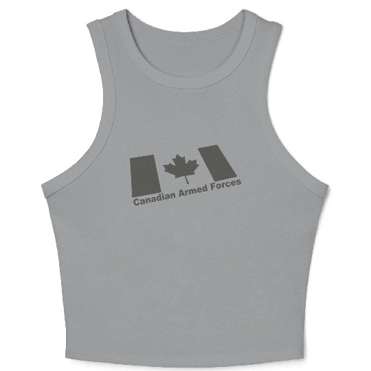 Canadian Armed Forces Army Military Crop Tank Top
