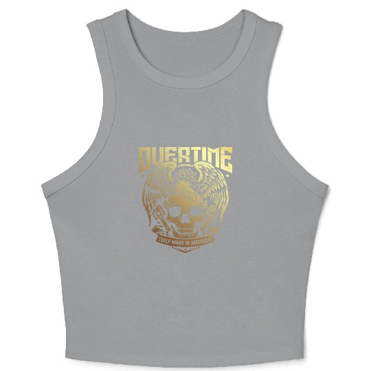 OVER TIME MECANO SELF MADE IN AMERICA Crop Tank Top