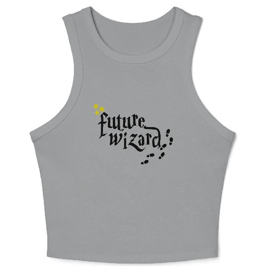 future wizard Crop Tank Top