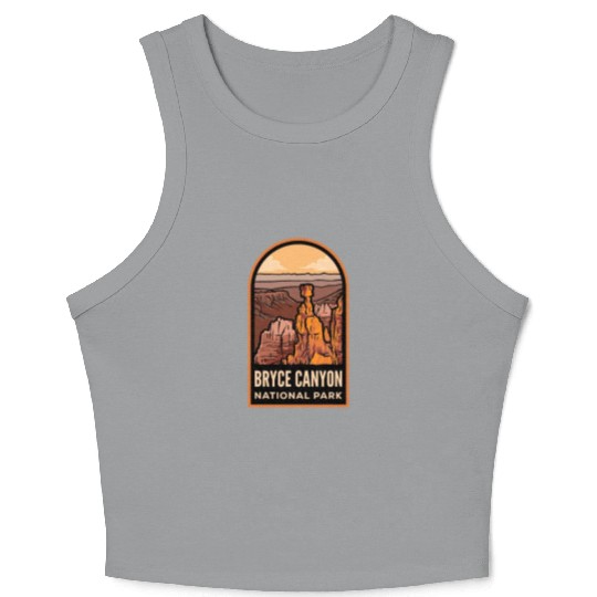 Bryce Canyon National Park Badge Crop Tank Top