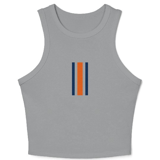 Auburn Football Helmet Crop Tank Top