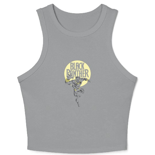 Black Panther Crop Tank Top