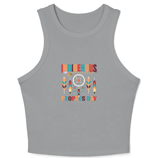 Native American Indigenous Peoples Day Crop Tank Top
