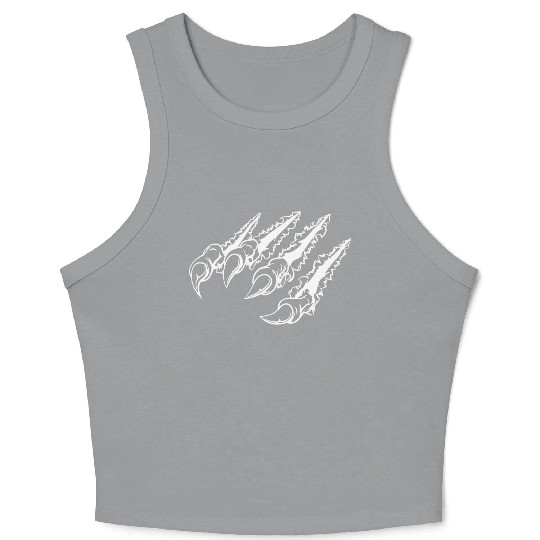 Tiger claws Crop Tank Top